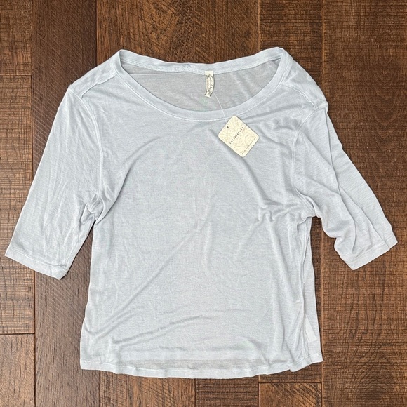 New FREE PEOPLE Intimately - Three, Two, One Layering Top in Moonrock - Picture 2 of 7